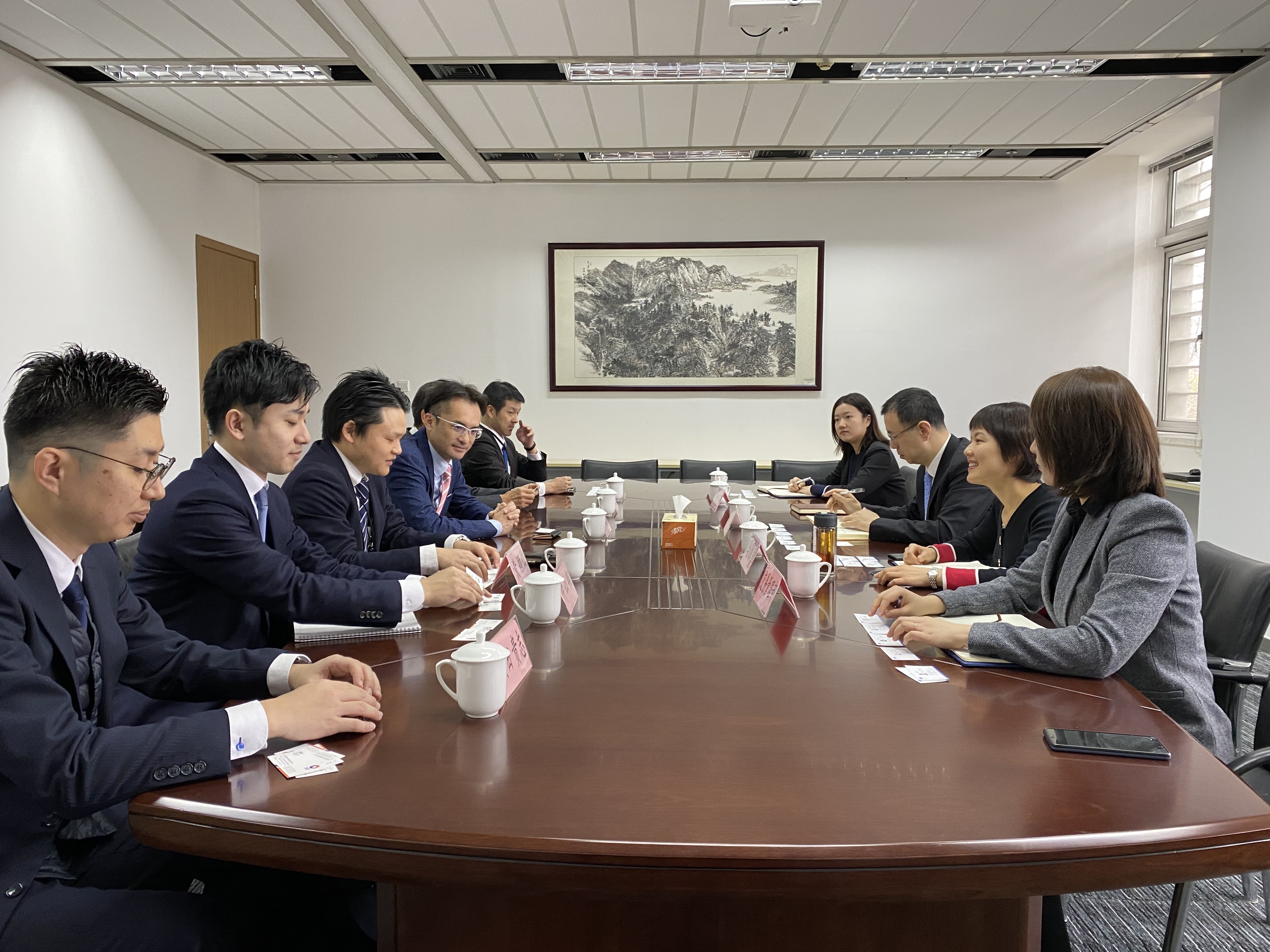日本名南株式會社來訪，推動中日金融合作_上海股權托管交易中心